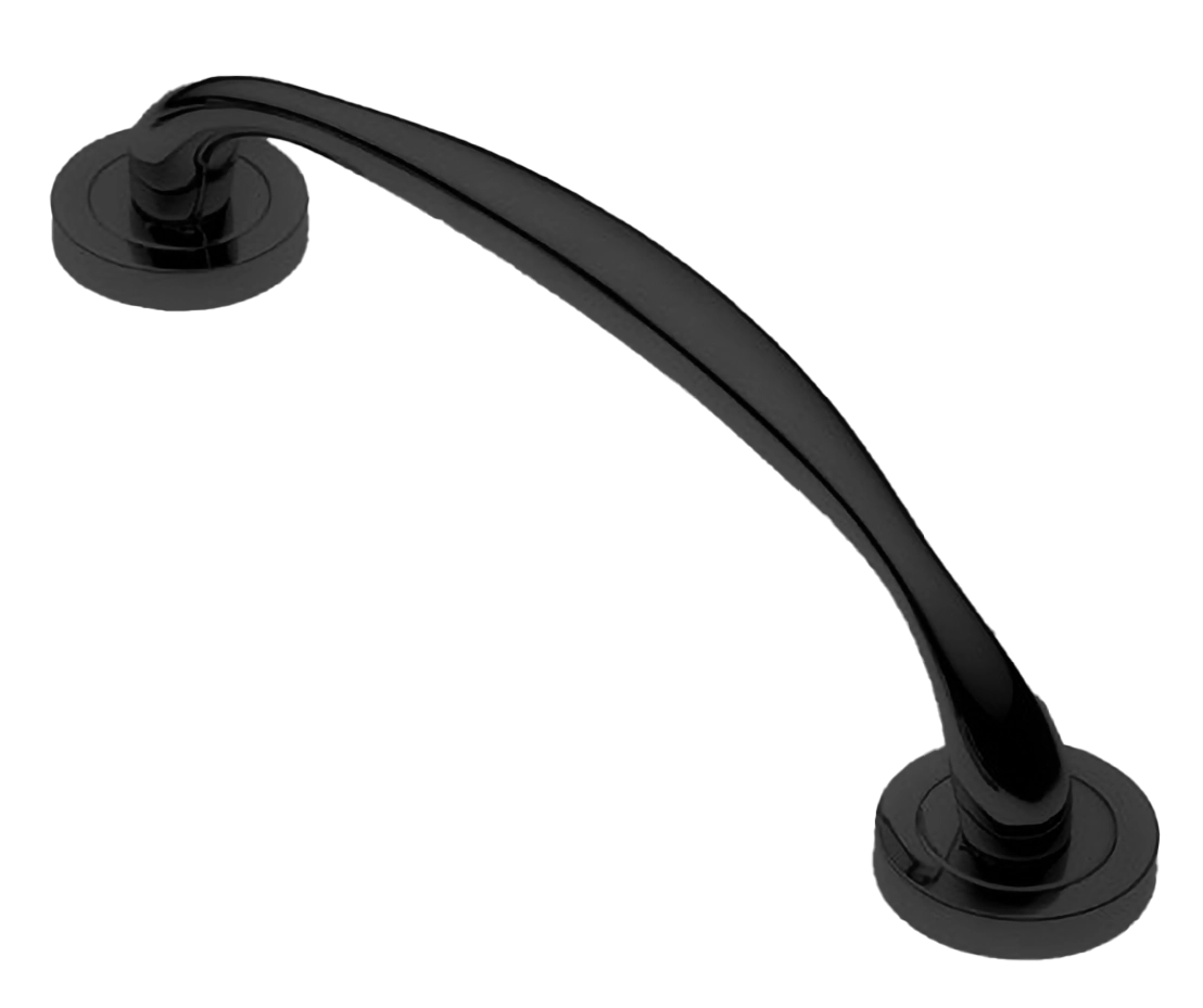 Ручка-скоба LEON PH NERO, цвет - черный фото купить Сочи