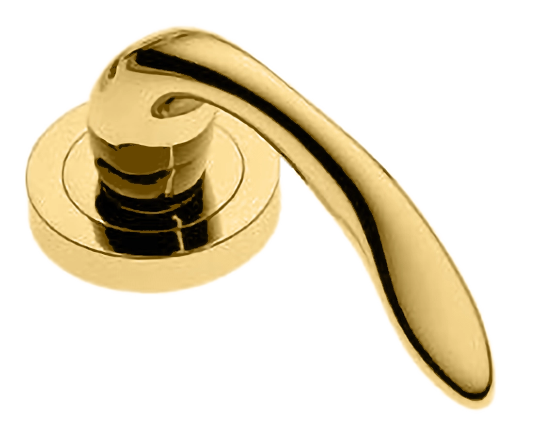 Ручка оконная LEON W1 OTL, цвет - золото фото купить Сочи