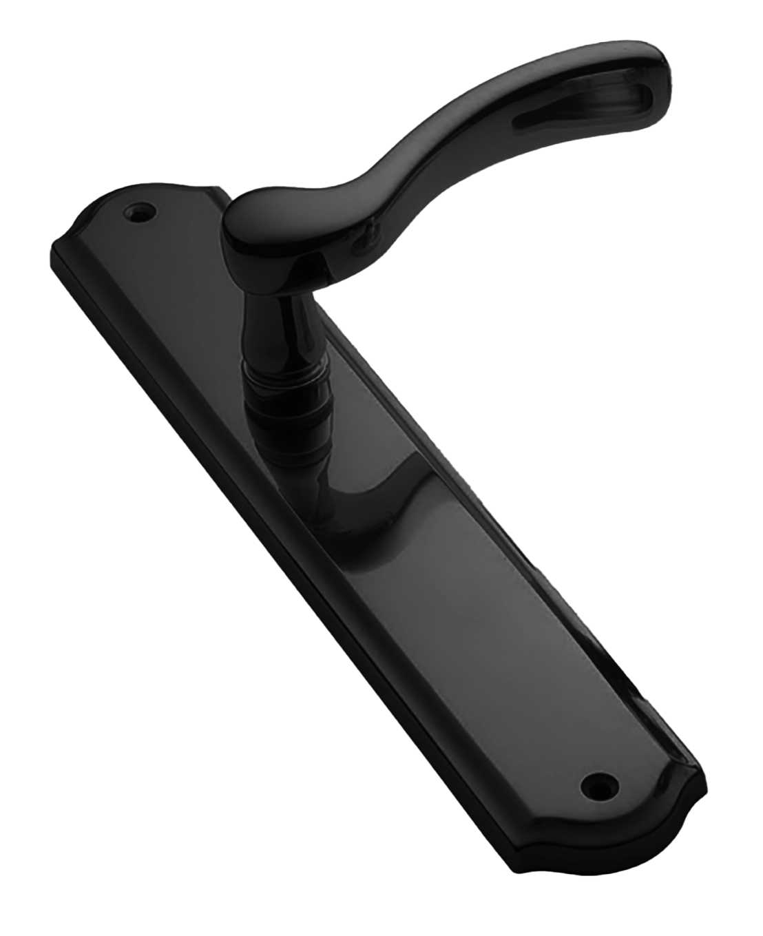 Ручка на планке ERICA PL NERO, цвет - черный фото купить Сочи