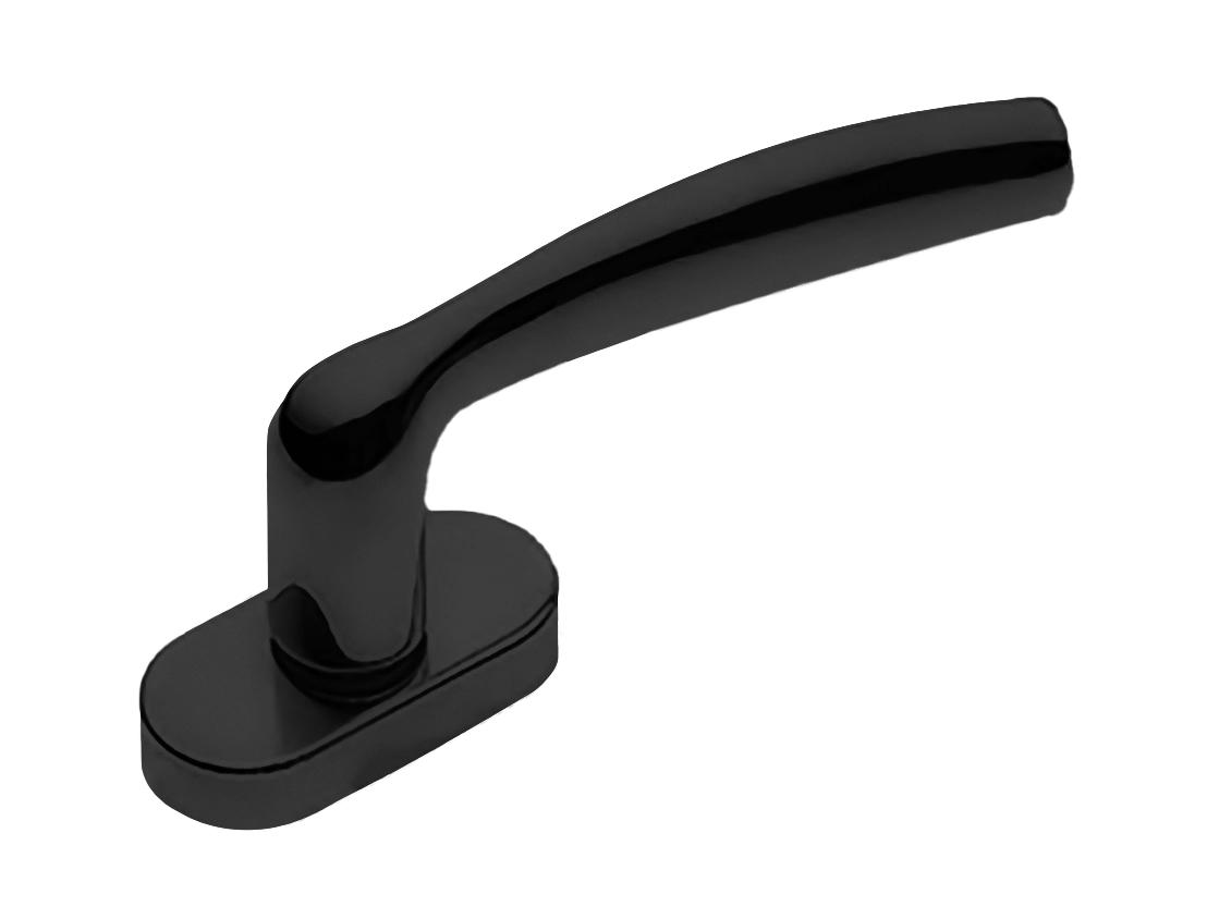 Ручка оконная VENERA W1 NERO, цвет - черный фото купить Сочи