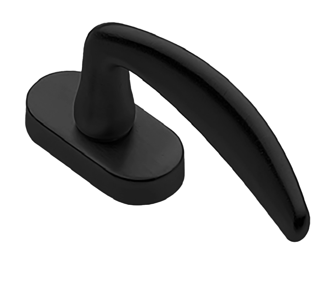 Ручка оконная MOGADOR W1 NERO, цвет - черный фото купить Сочи