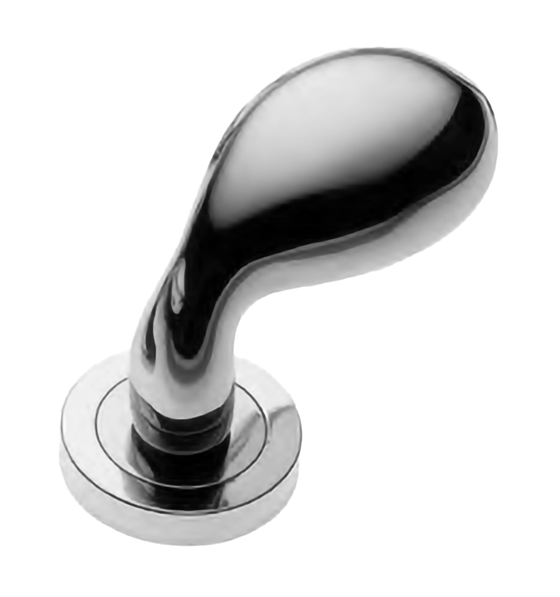 Ручка дверная AIR-2 R2 CRO раздельная на круглой розетке, цвет - хром фото купить Сочи