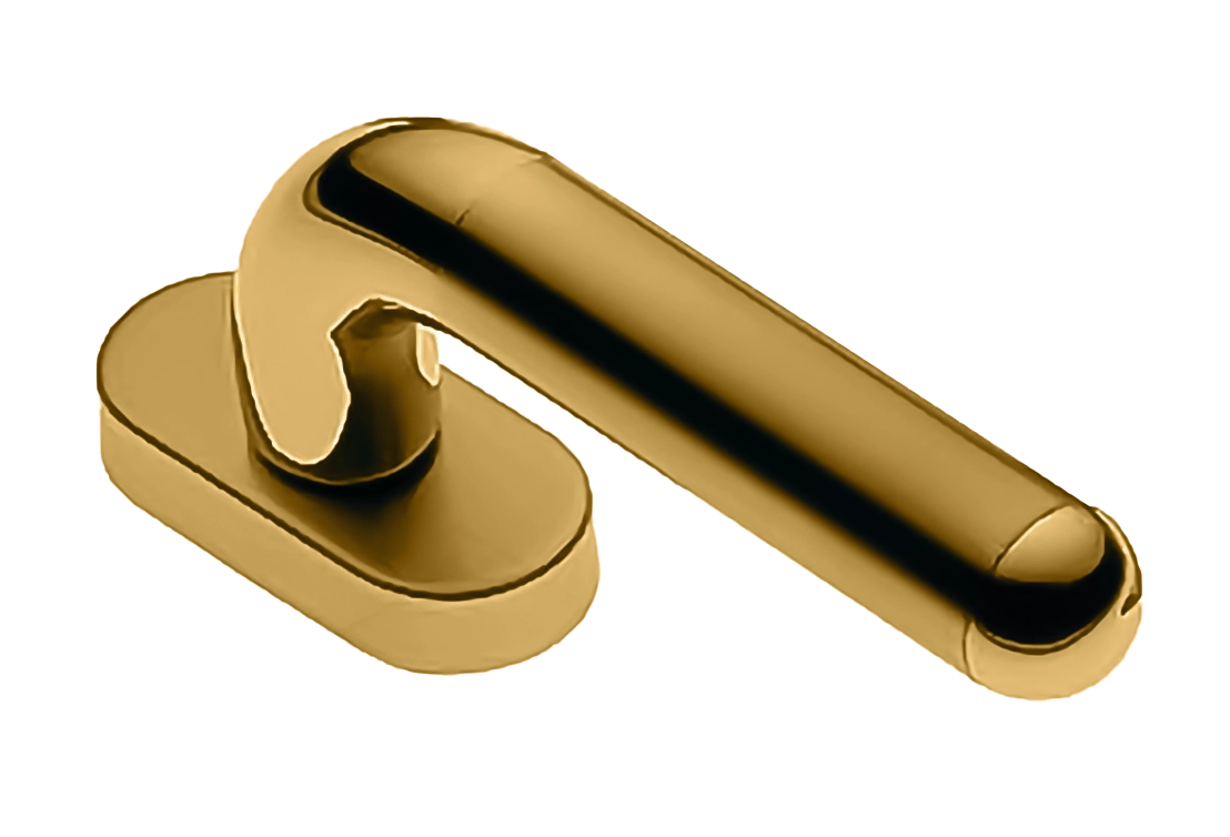 Ручка оконная GAVANA W1 OTL, цвет - золото фото купить Сочи