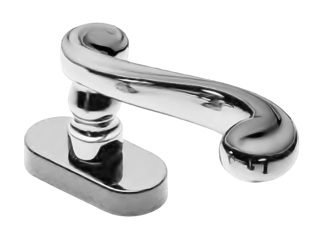 Ручка оконная PLAZA W1 CRO, цвет - хром фото купить Сочи