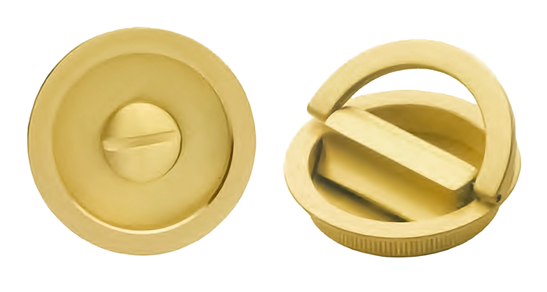 Ручка для раздвижной двери ART.75 CRO с поворотным кольцом, цвет - хром фото купить Сочи