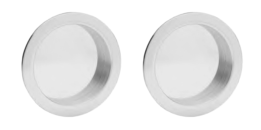 Ручка для раздвижной двери ART.54 CRO стандартная и под цилиндр, цвет - хром фото купить Сочи