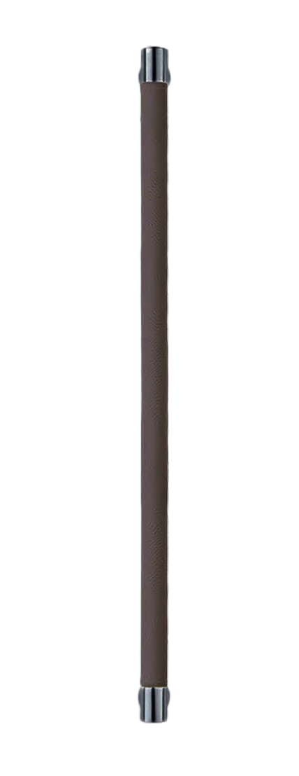 Ручка-скоба HIDE LEATHER PH/B NERO/GRAFITE, цвет - черный/графит фото купить Сочи