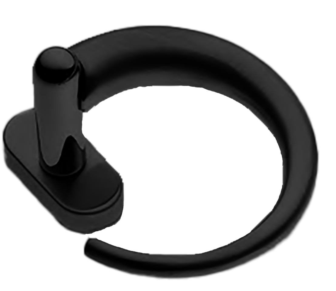 Ручка оконная LANGOUST W1 NERO, цвет - черный фото купить Сочи