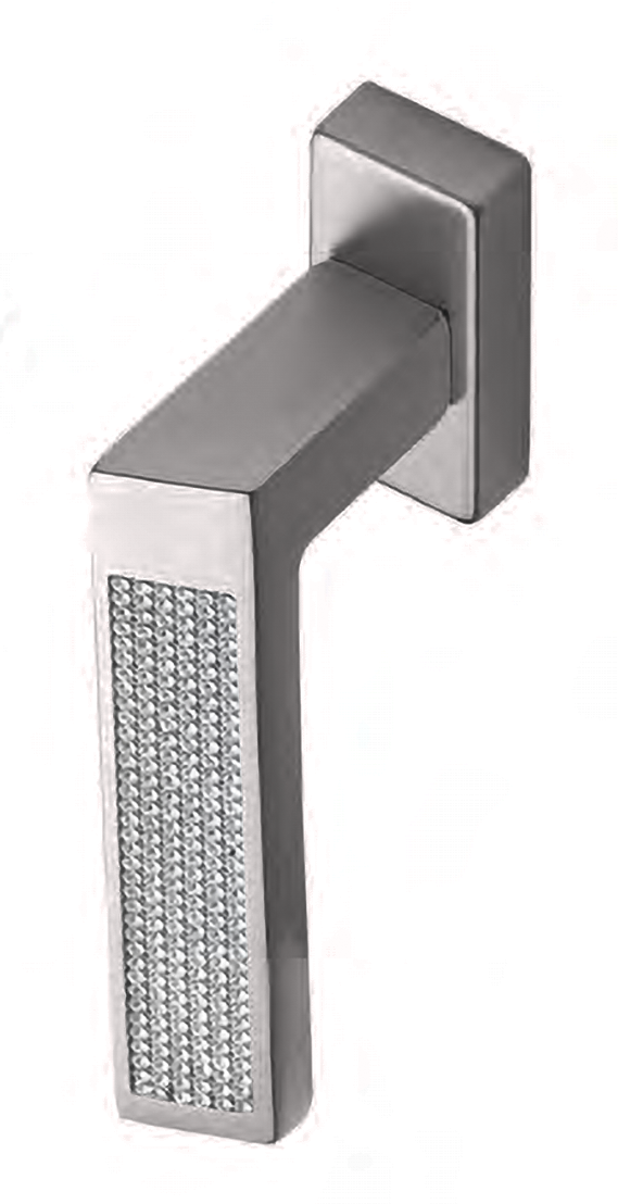 Ручка оконная DOLCE VITA W1 NIN с 4-х позицион. механизмом, цвет черный никель фото купить в Сочи