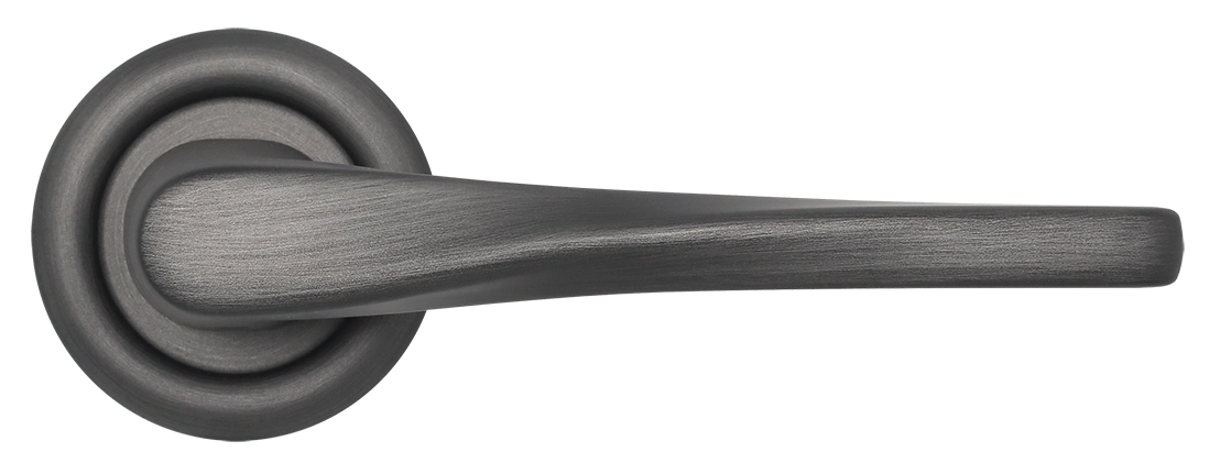 Ручка дверная THE OLYMPICS R7 SST на круглой розетке, цвет Летняя гроза/Summer Storm фото купить в Сочи