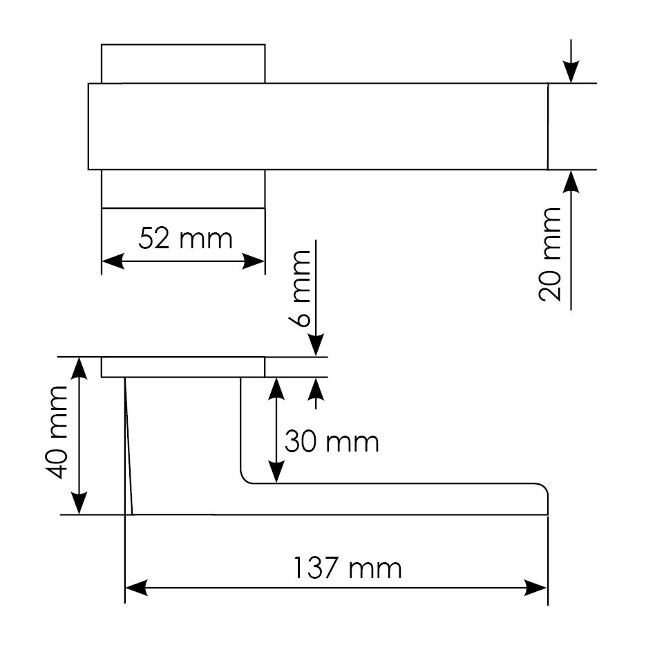 Комплект дверных ручек MH-56-S6 BL с заверткой MH-WC-S6 BL + магнитный замок M1895 BL, цвет черный фото morelli Сочи