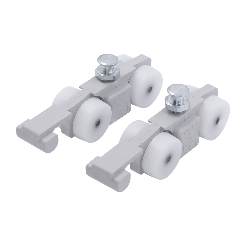 Комплект ролик-стопор SLIDING SET 1-SO 40kg NEW для синхр. открывания, дверь до 40кг фото фурнитура Сочи