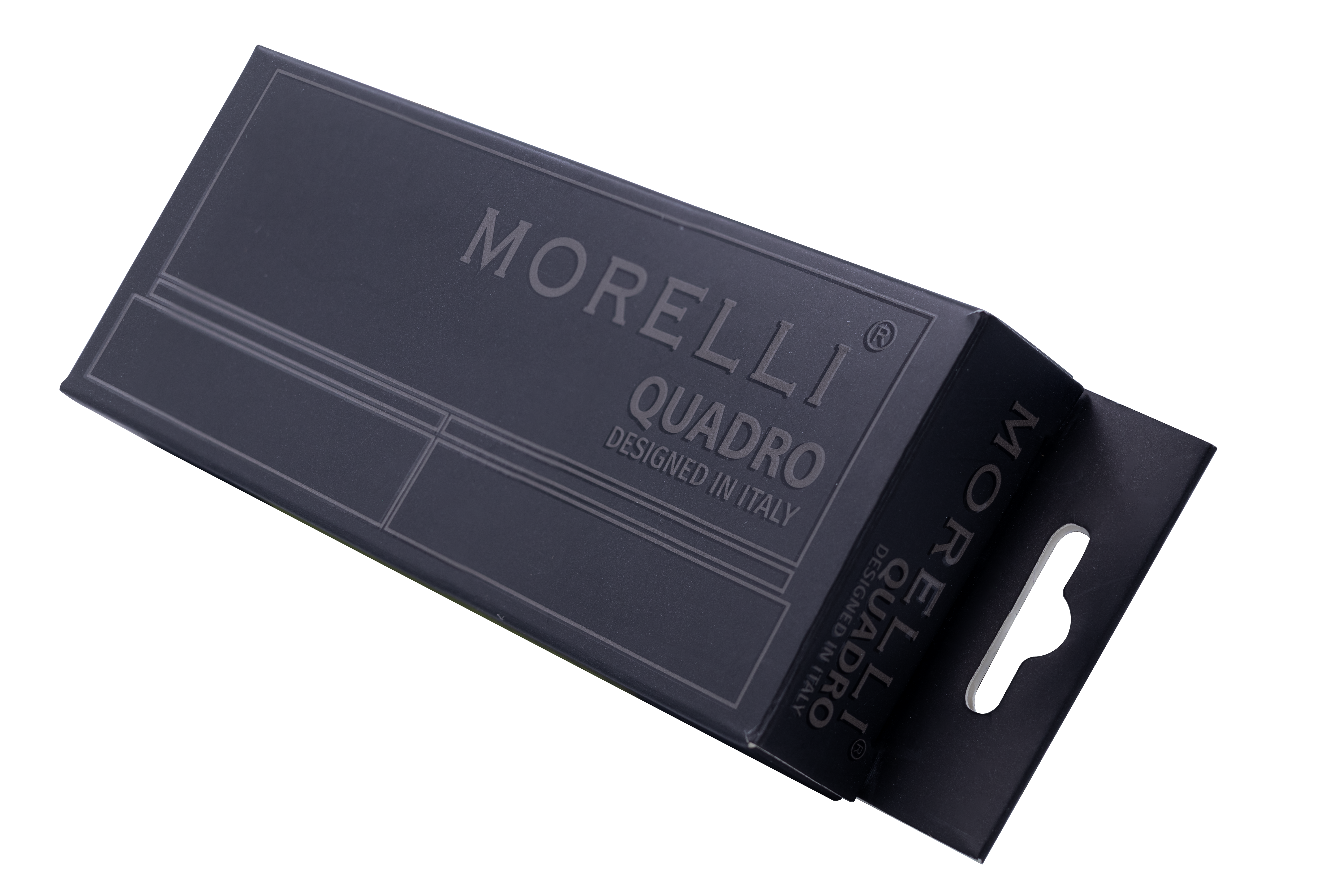 Петля QUADRO-2 BL врезная на квадратной оси, цвет черный фото morelli Сочи
