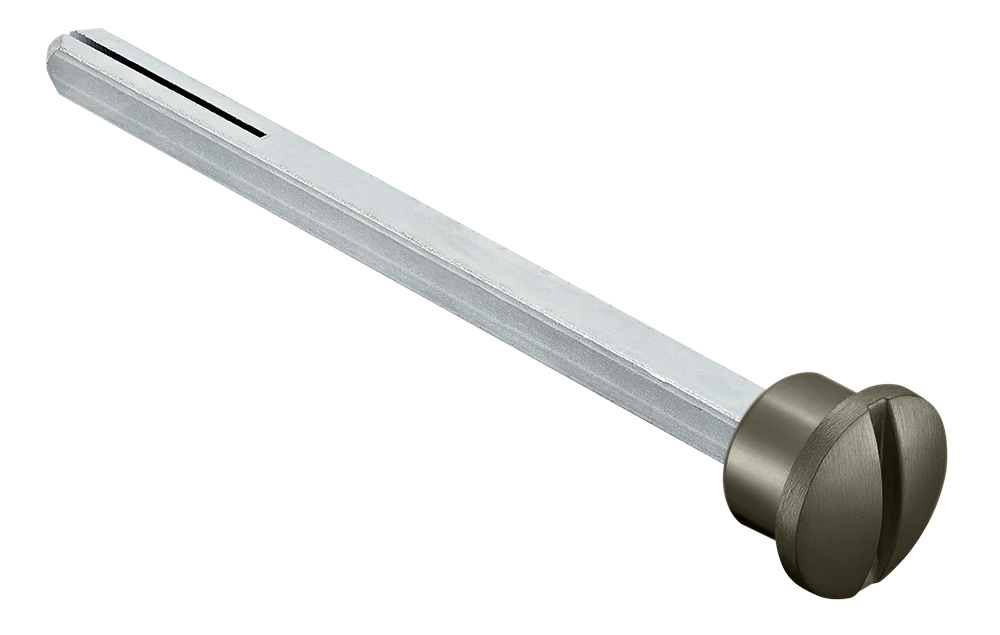 Четырехгранник LUX-SPINDLE-WC 110 ANT 110мм с кнопкой, цвет антрацит фото купить Сочи