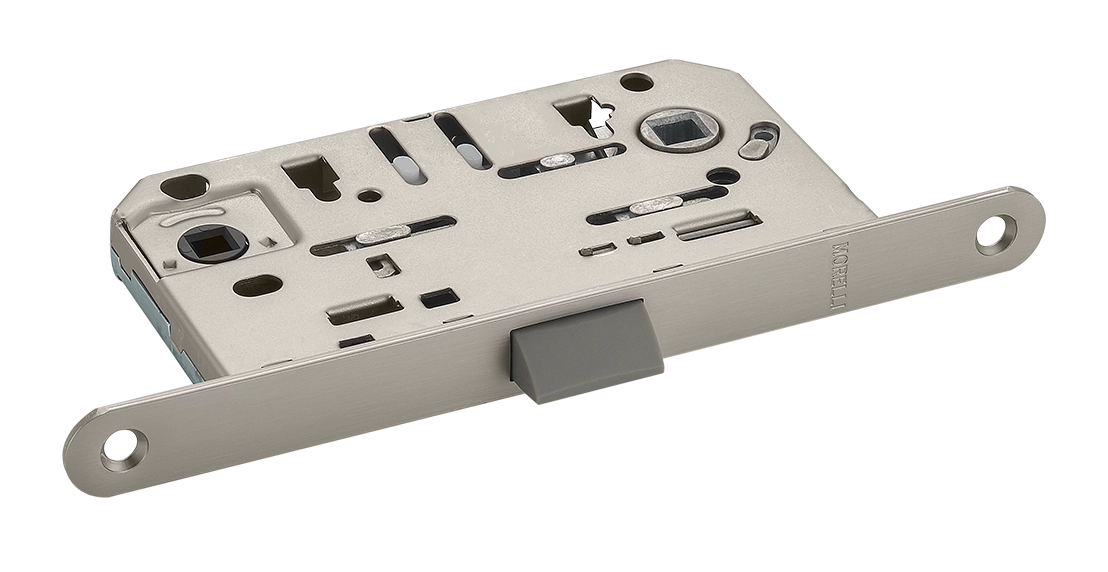 Замок межкомнатный 1895P MSN бесшумный многофункциональный, цвет матовый сатинированный никель фото купить Сочи