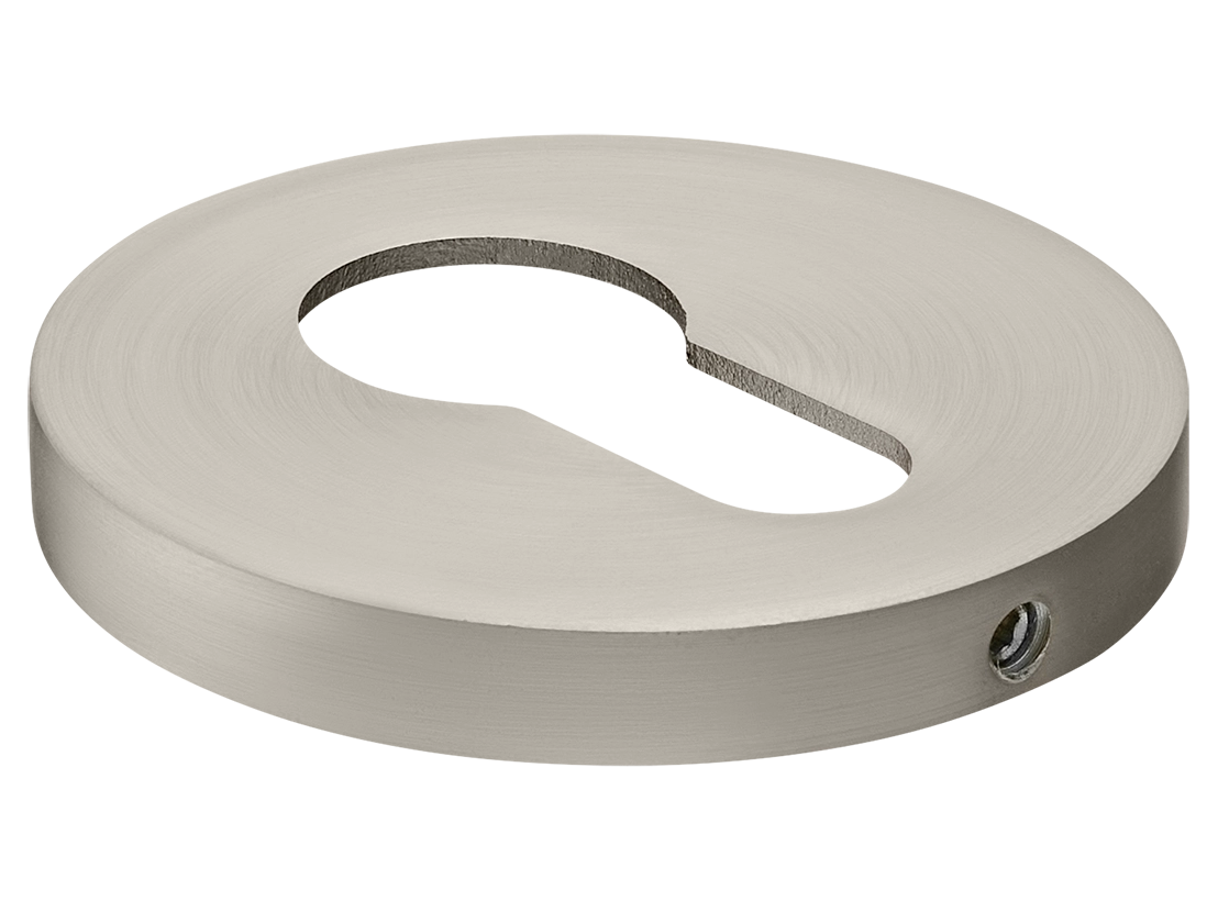 Накладка на замок MH-KH-R6 MSN на круглой розетке 6 мм, цвет матовый сатинированный никель фото купить Сочи