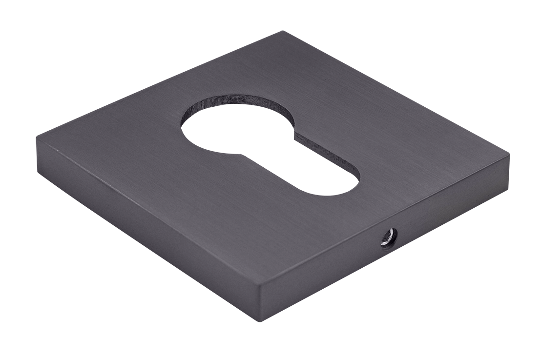 Накладка на замок MH-KH-S6 GR под евроцилиндр, цвет graphite фото купить Сочи