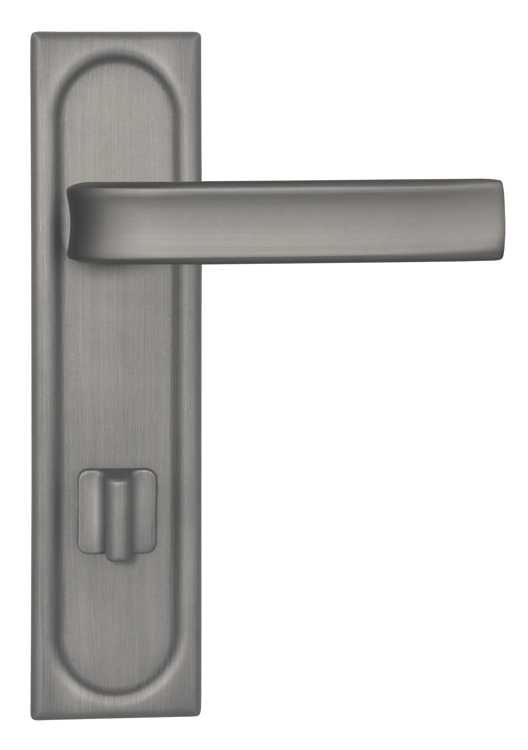 Ручка дверная THE BUS STATION PLS WF на планке, цвет Зимняя стужа/Winter Frost фото купить в Сочи