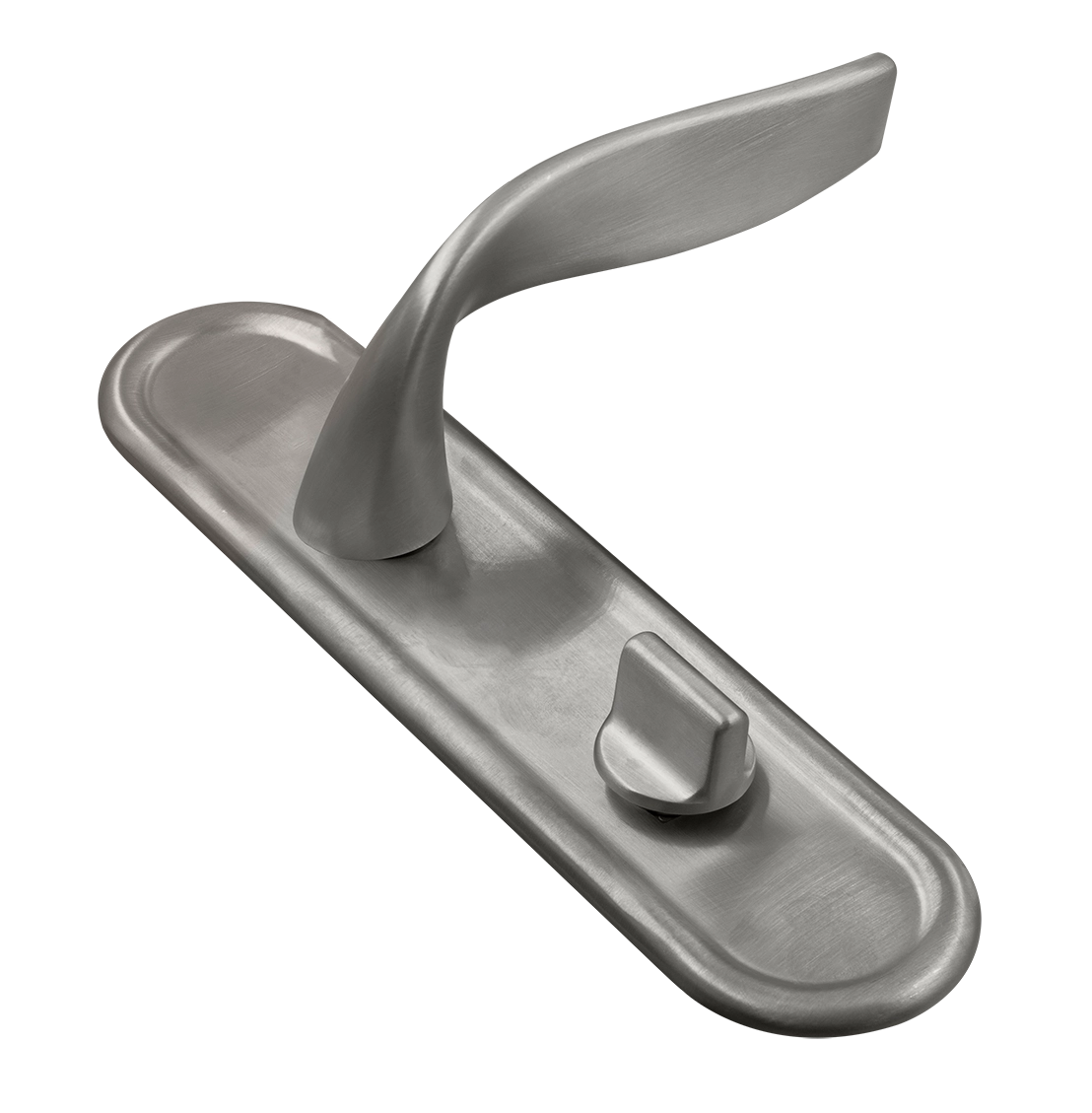 Ручка дверная SKYSCRAPER PLR WF на планке, цвет Зимняя стужа/Winter Frost фото купить Сочи