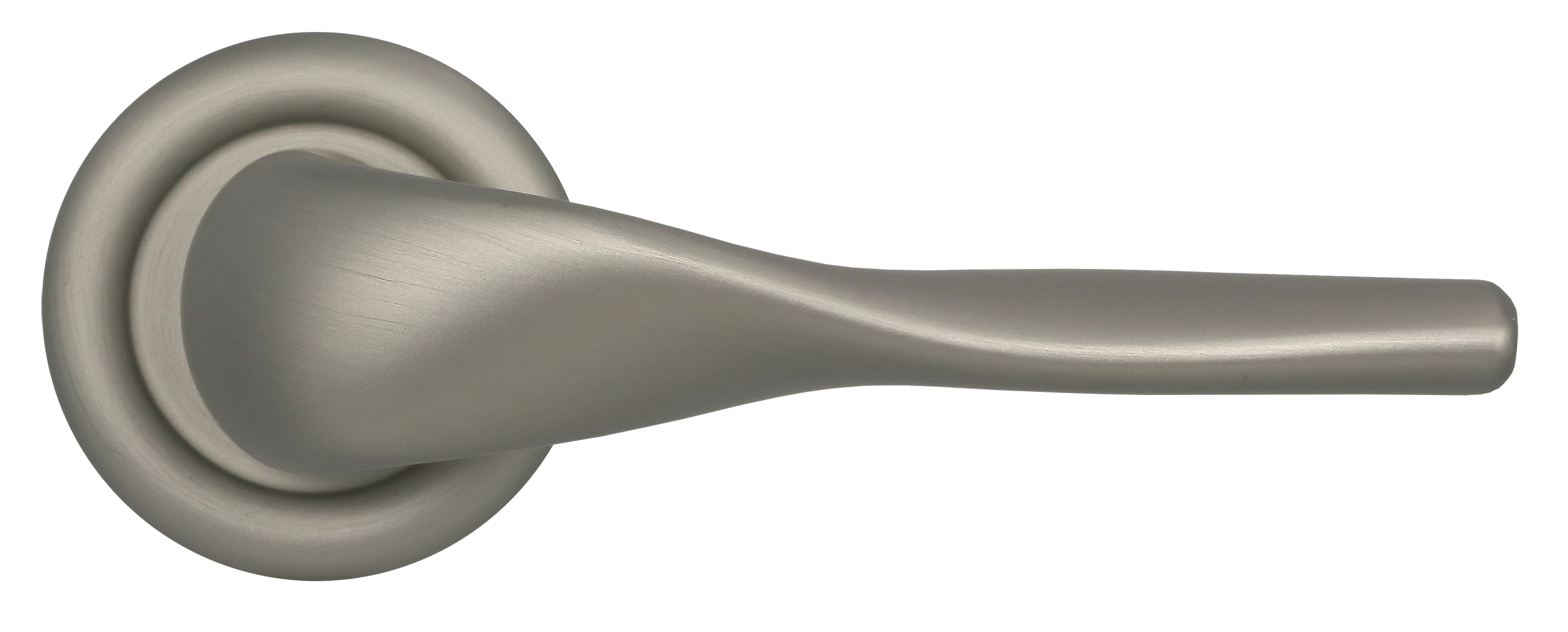 Ручка дверная LVB R7 SMI на круглой розетке, цвет Весенняя дымка/Spring Mist фото купить в Сочи