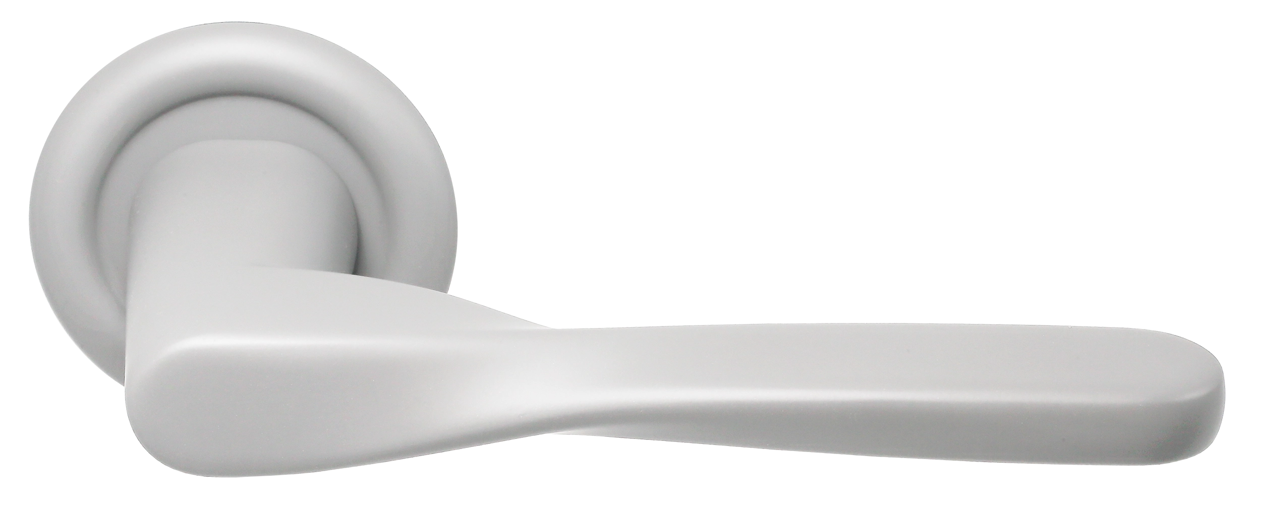 Ручка дверная THE OLYMPICS R7 SSW на круглой розетке, цвет Стокгольмский снегопад/Stockholm Snowfall фото купить Сочи