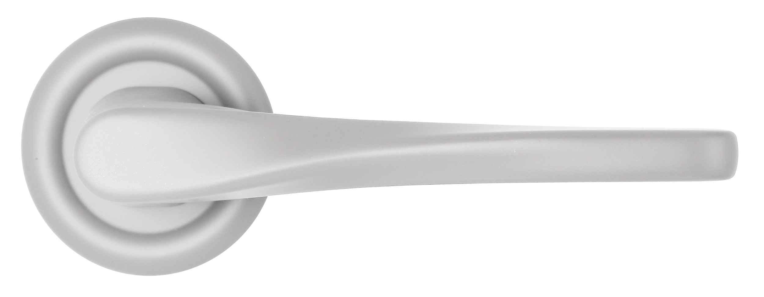 Ручка дверная THE OLYMPICS R7 SSW на круглой розетке, цвет Стокгольмский снегопад/Stockholm Snowfall фото купить в Сочи