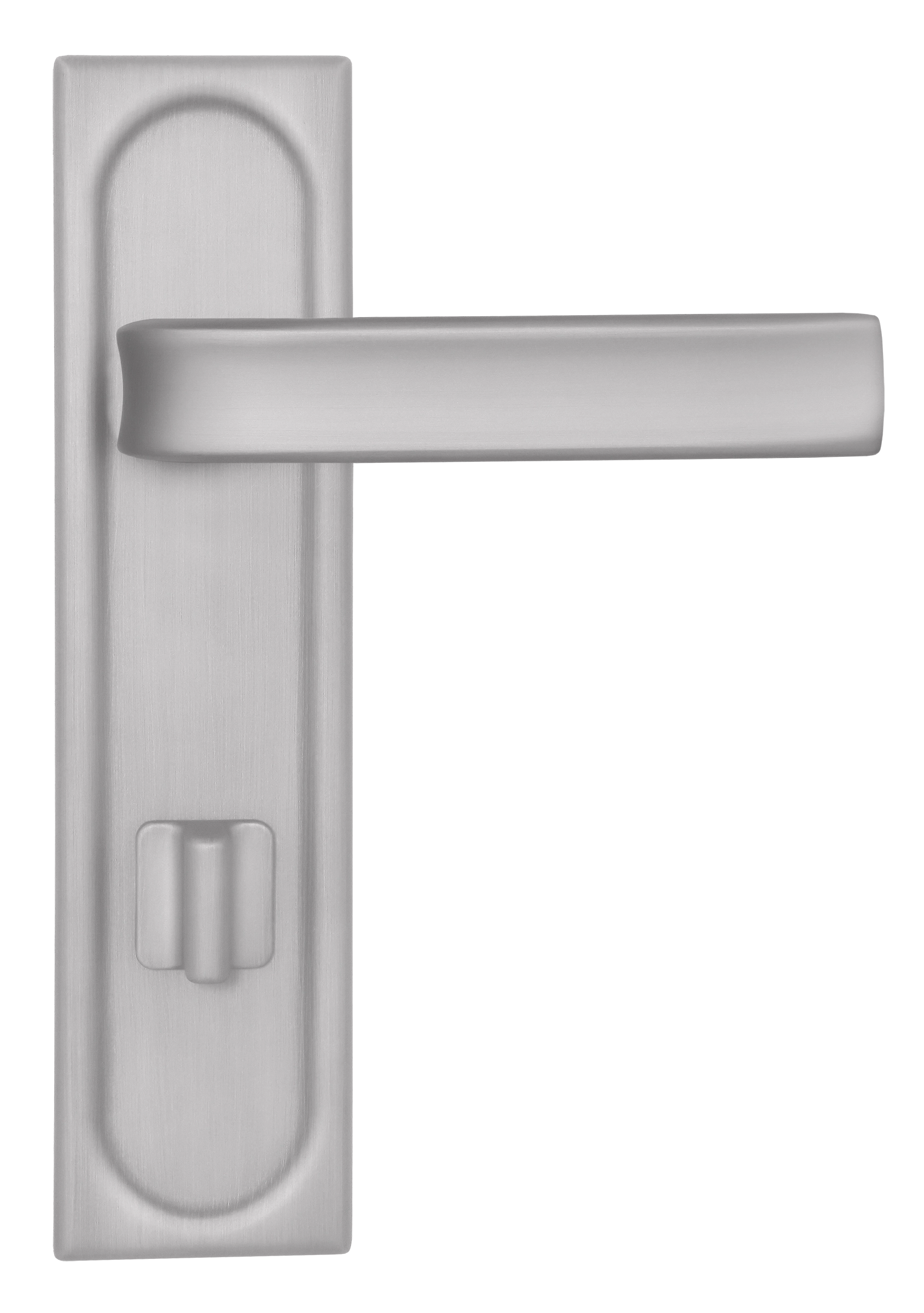 Ручка дверная THE BUS STATION PLS SSW на планке, цвет Стокгольмский снегопад/Stockholm Snowfall фото купить в Сочи