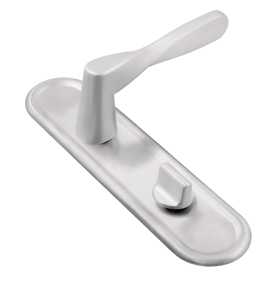 Ручка дверная THE OLYMPICS PLR SSW на планке, цвет Стокгольмский снегопад/Stockholm Snowfall фото купить Сочи