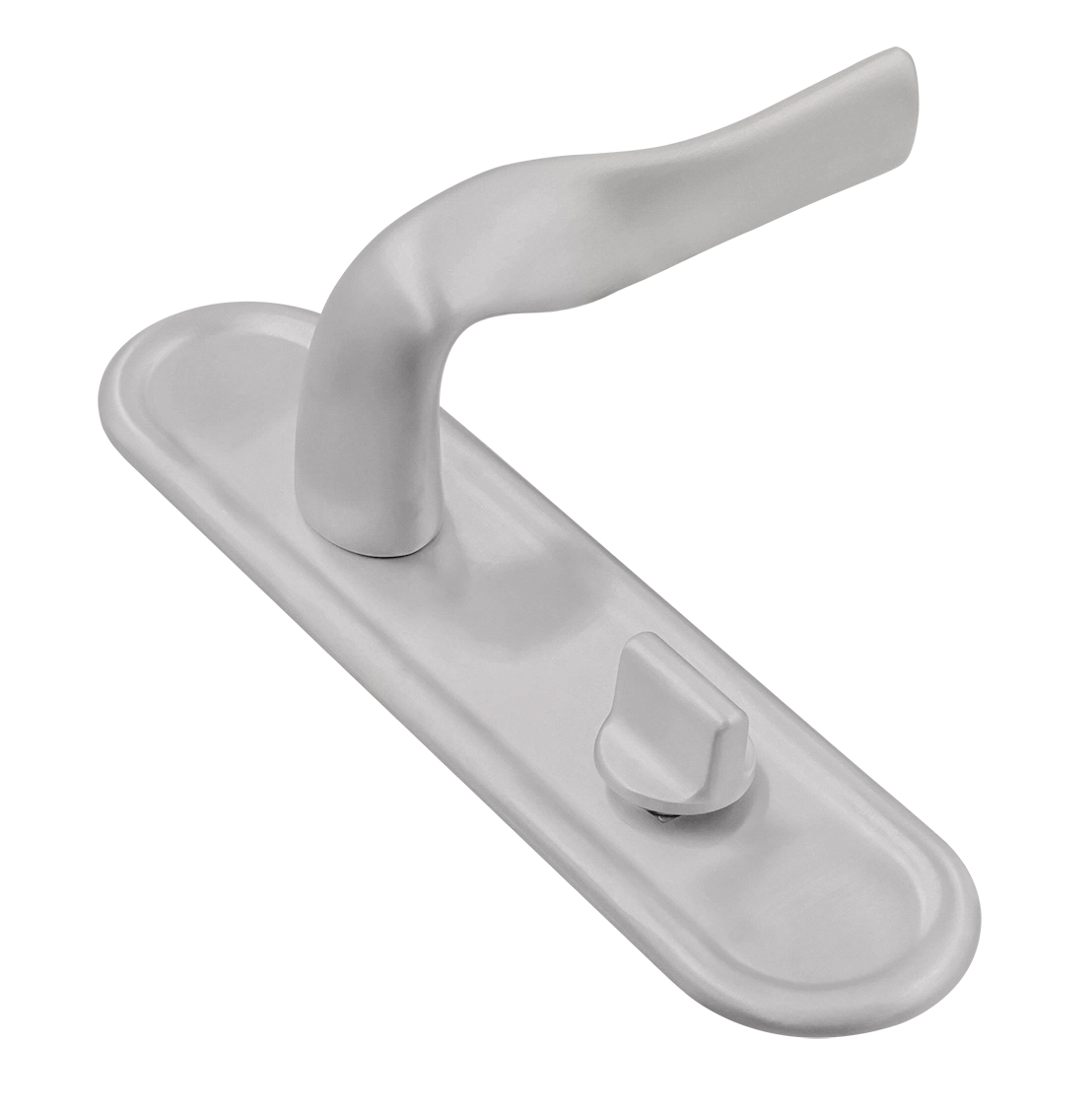 Ручка дверная LVB PLR SSW на планке, цвет Стокгольмский снегопад/Stockholm Snowfall фото купить Сочи