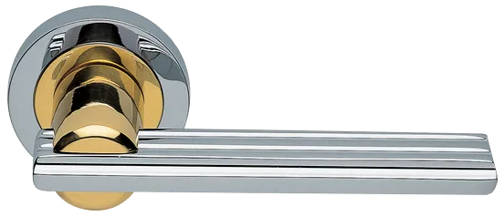 ORCHIDEA R2 COT, ручка дверная, цвет - глянцевый хром/золото фото купить Сочи