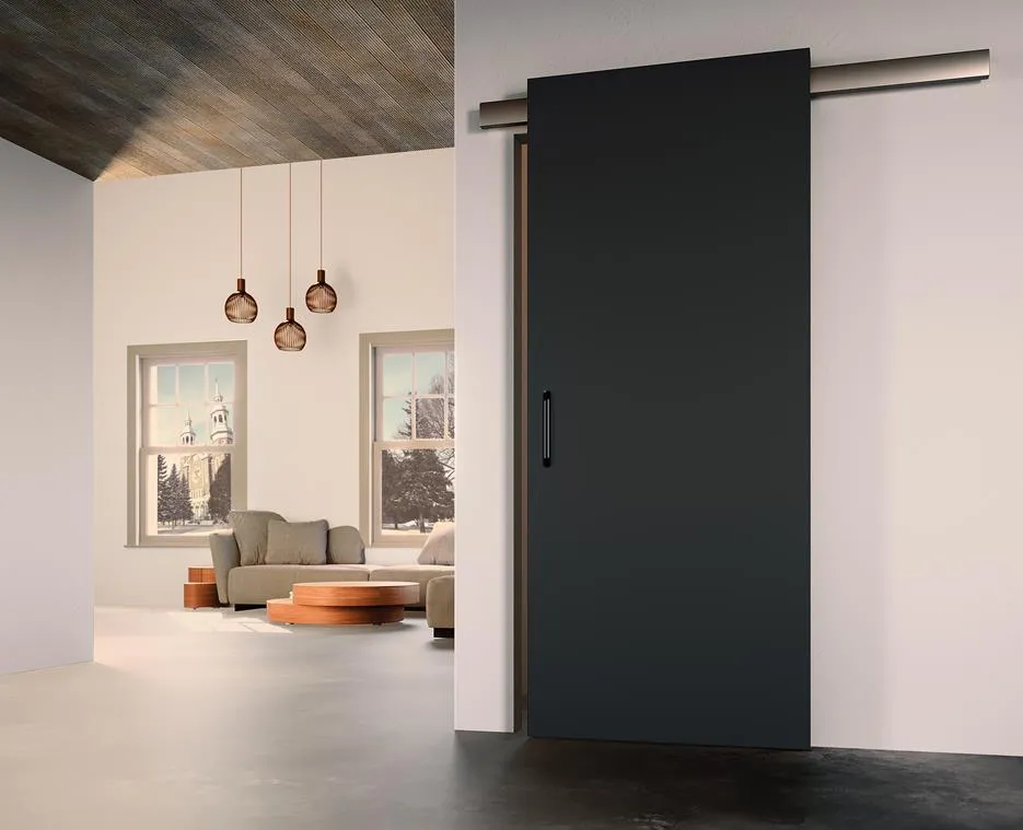 Комплект ESTHETIC  для одностворчатой двери от 500 до 1000мм, с доводчиками, цвет - алюминий фото купить Сочи