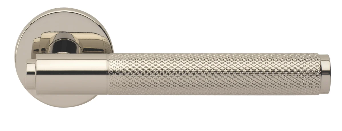 BRIDGE R6 NIS, ручка дверная с усиленной розеткой, цвет -  матовый никель фото купить Сочи