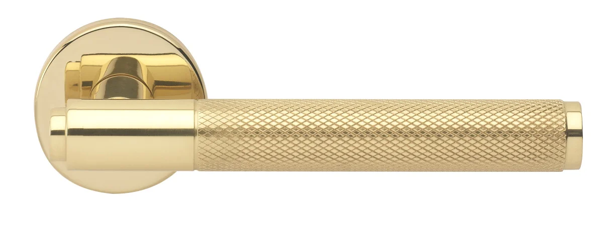 BRIDGE R6 OTL, ручка дверная с усиленной розеткой, цвет -  золото фото купить Сочи