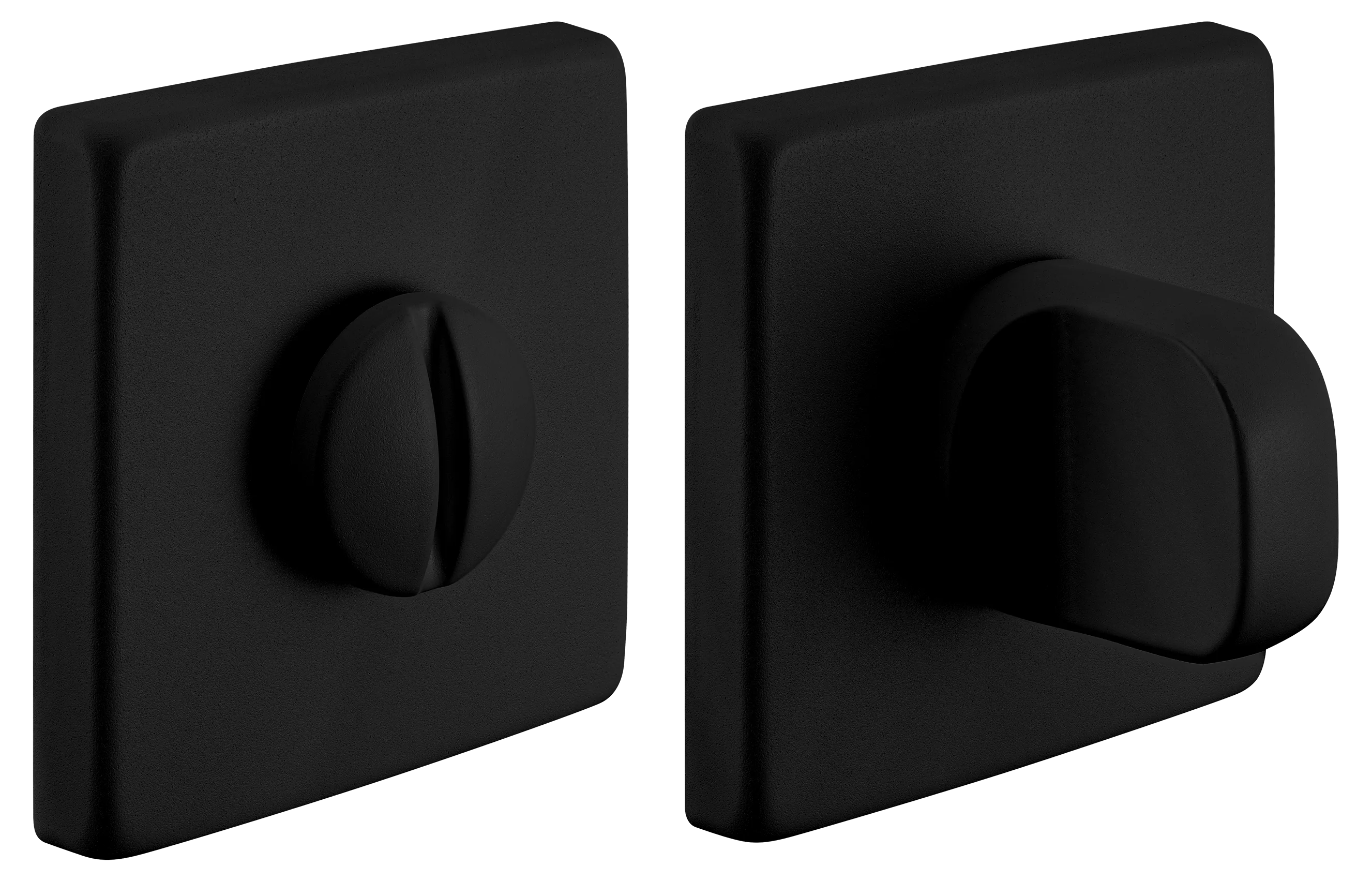 LUX-WC-S5 NERO, завертка дверная, цвет - черный фото купить Сочи