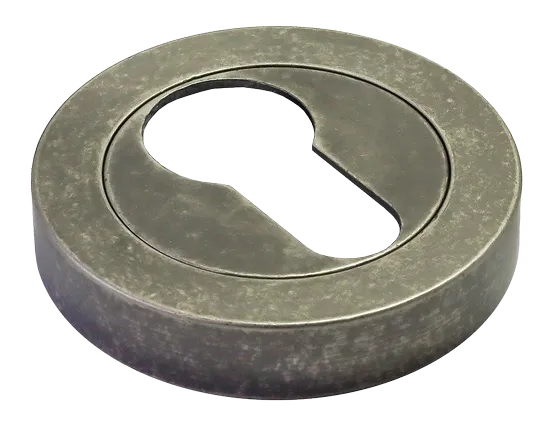 LUX-KH-R2 FEA, накладка на евроцилиндр, цвет - состаренное серебро фото купить Сочи
