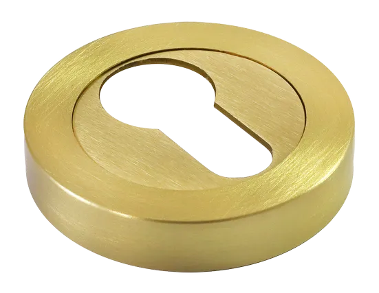 LUX-KH-R2 OSA, накладка на евроцилиндр, цвет - матовое золото фото купить Сочи