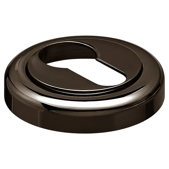 LUX-KH-R4 NIN, накладка на евроцилиндр, цвет -  черный никель фото купить Сочи