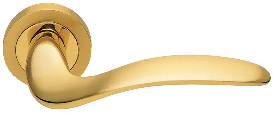 COBRA R2 OSA, ручка дверная, цвет -  матовое золото фото купить Сочи