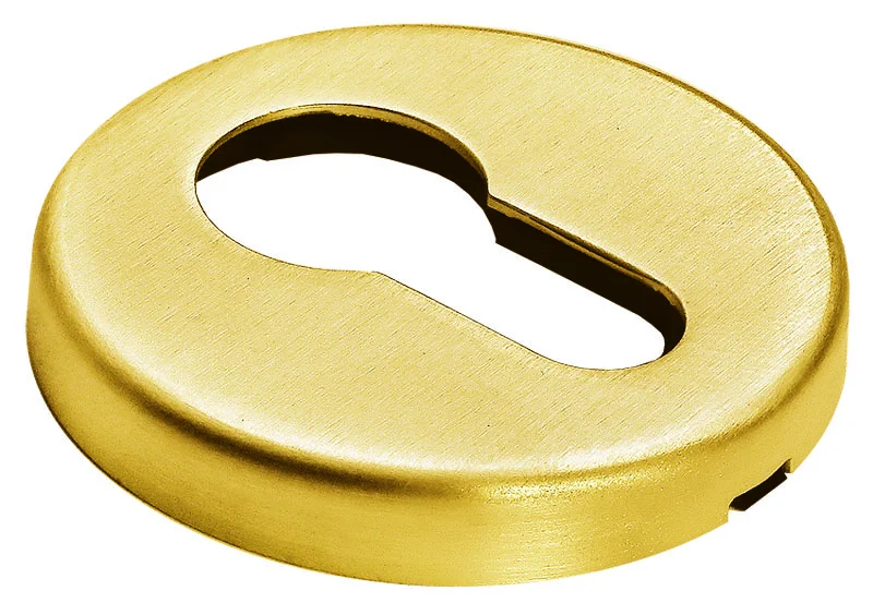 LUX-KH-R5 OSA, накладка на евроцилиндр, цвет - матовое золото фото купить Сочи