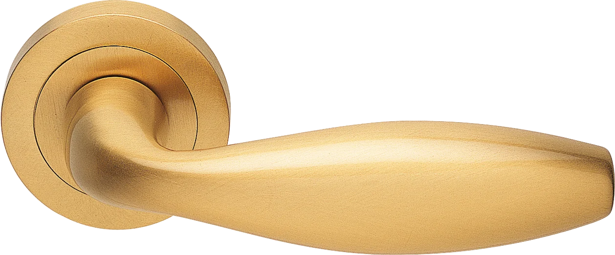 SIENA R2 OSA, ручка дверная, цвет - матовое золото фото купить Сочи