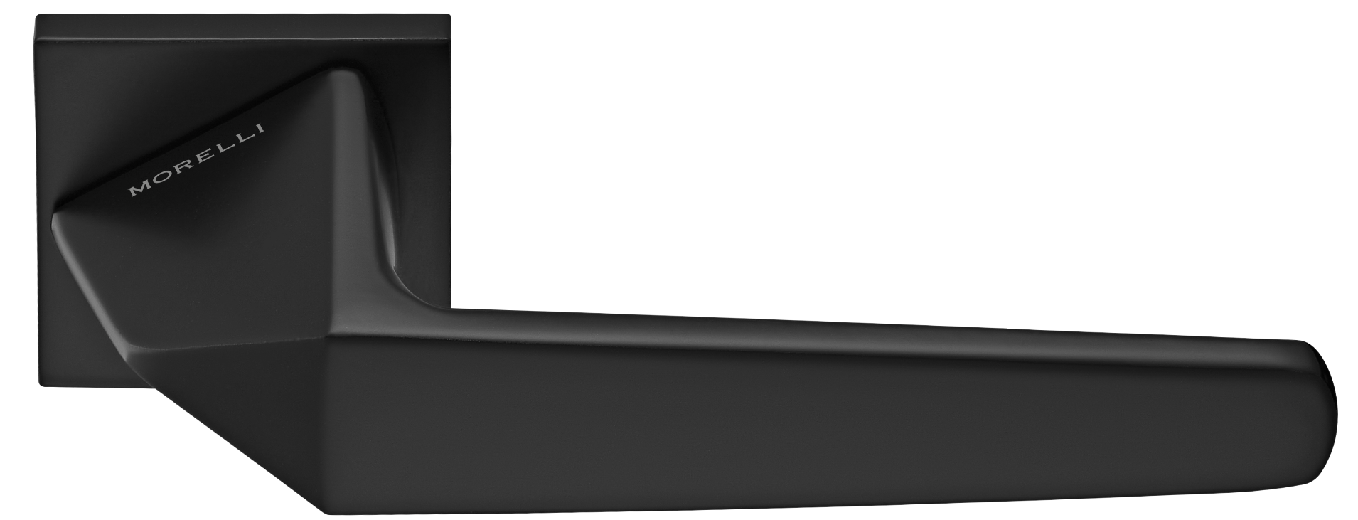 SOUK ручка дверная на квадратной розетке 6 мм, MH-55-S6 BL, цвет - черный фото купить Сочи