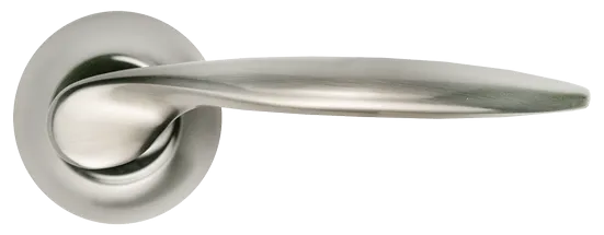 ПОРТАЛ, ручка дверная MH-07 SN, цвет - белый никель фото купить в Сочи