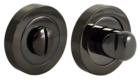 LUX-WC-R2 NIN, завертка сантехническая, цвет - черный никель фото купить Сочи