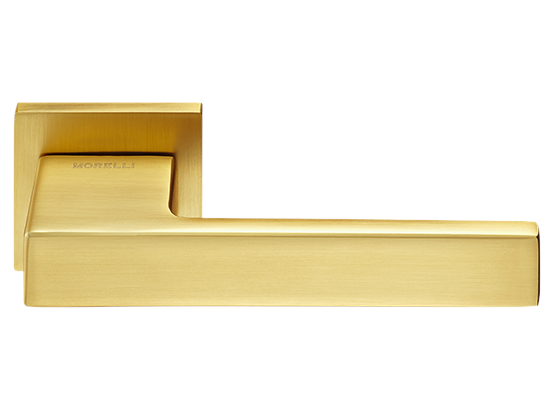 LOT ручка дверная на квадратной розетке 6 мм MH-56-S6 MSG, цвет - мат.сатинированное золото фото купить Сочи